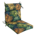 22-inch by 45-inch Polyester Patterned Outdoor Seat/ Back Chair Cushion