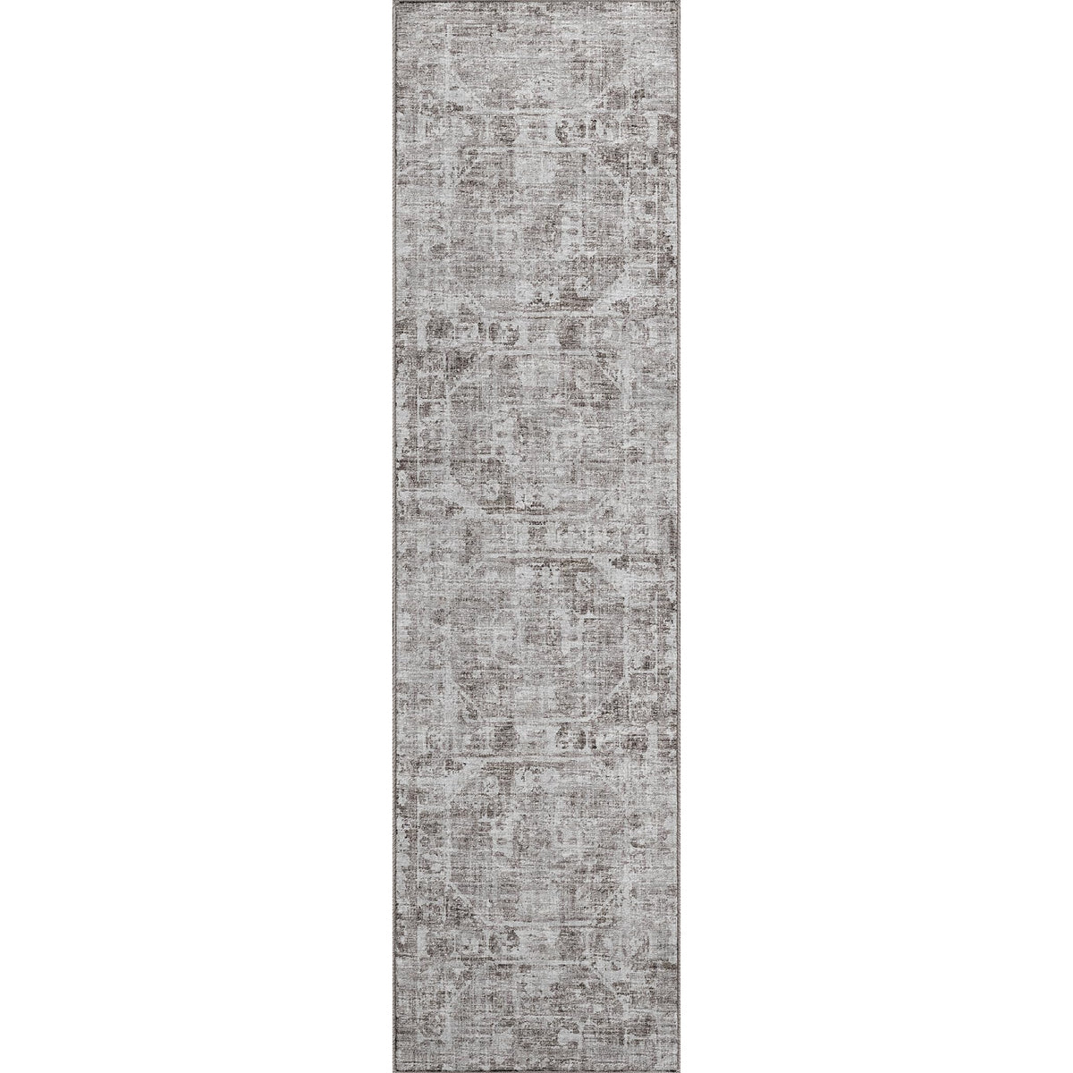 Aberdeen Ab2 Brown 2'3" X 7'6" Runner Rug