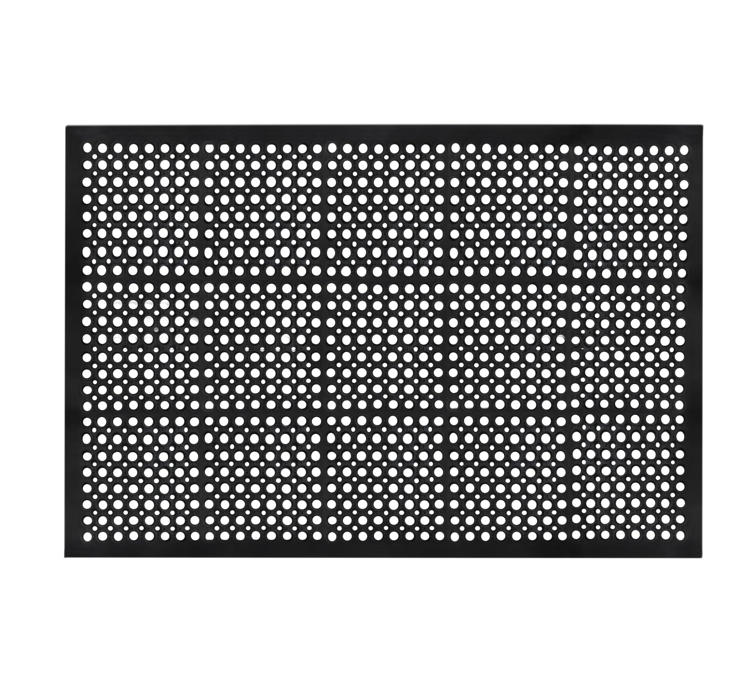 Irongate Rubber Doormat - Anti Fatigue Rubber Floor Mat - Non Slip Indoor Outdoor Heavy Duty Commercial Kitchen Mat - Ramp Pool