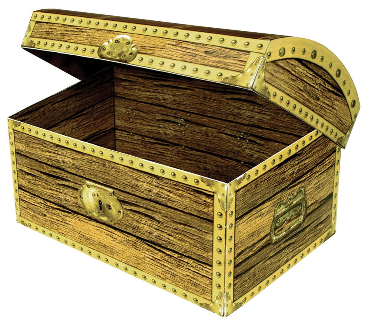 Treasure Chest Box Party Accessory (1 Count) (1/Pkg)