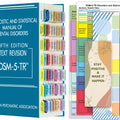 Index Tabs For Dsm-5-Tr, Dsm-5, Color-Coded And Laminated Dsm-V-Tr Tabs, With 18 Blank Tabs, Alignment Guide And Inspirational B