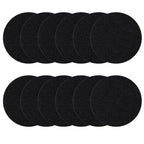 7.2 Inch Kitchen Compost Bin Filters Charcoal Replacements, ENLOY 12 Pack Charcoal Filters for Countertop Home Bucket, Longer La