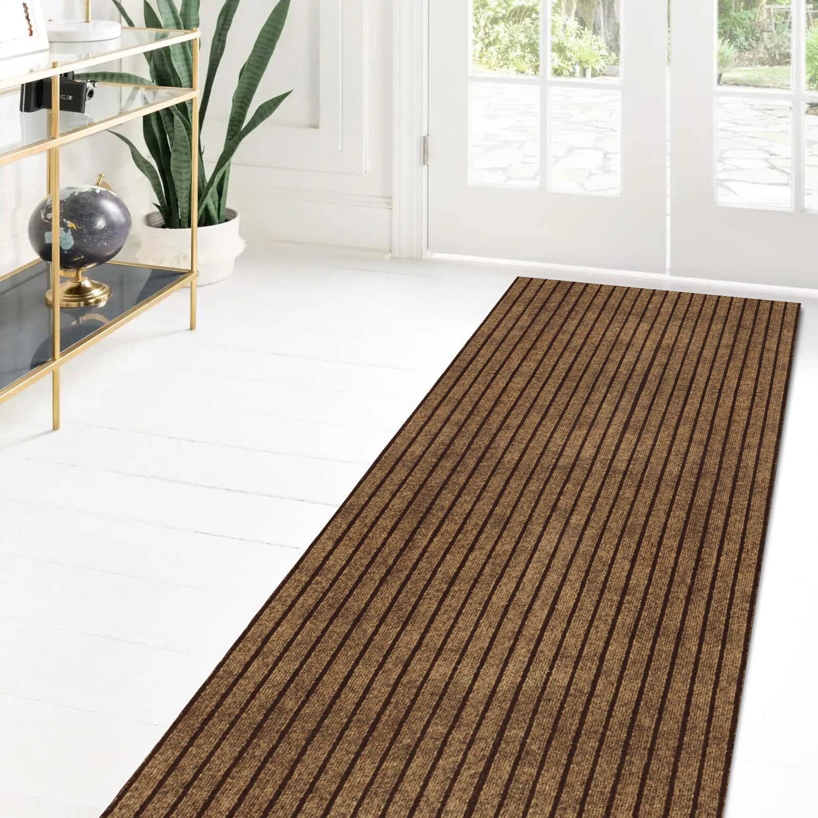 Custom Size Runner Rug 3 ft x 27 ft, ZGR 2-82ft Carpet Runners Hallway Entryway Kitchen Garage Laundry Room Area Rugs with Non-S