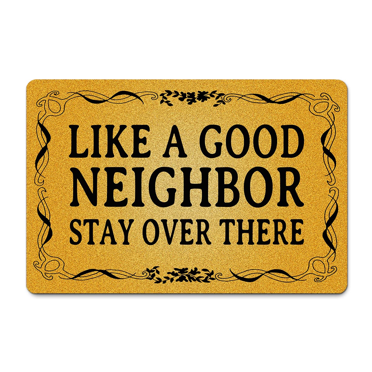 Funny Welcome Doormat(23.6 x 15.7 inch) Non-Slip mat Gift mat Personalized Home Decor mats for in Door Kitchen Entrance Rugs and