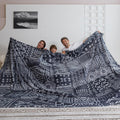 Coova Oversized King Fleece Blanket 120X120 Inches, Soft Cozy Warm Giant Extra Large 10'X10' Blanket For Bed, Sofa, Couch,Travel