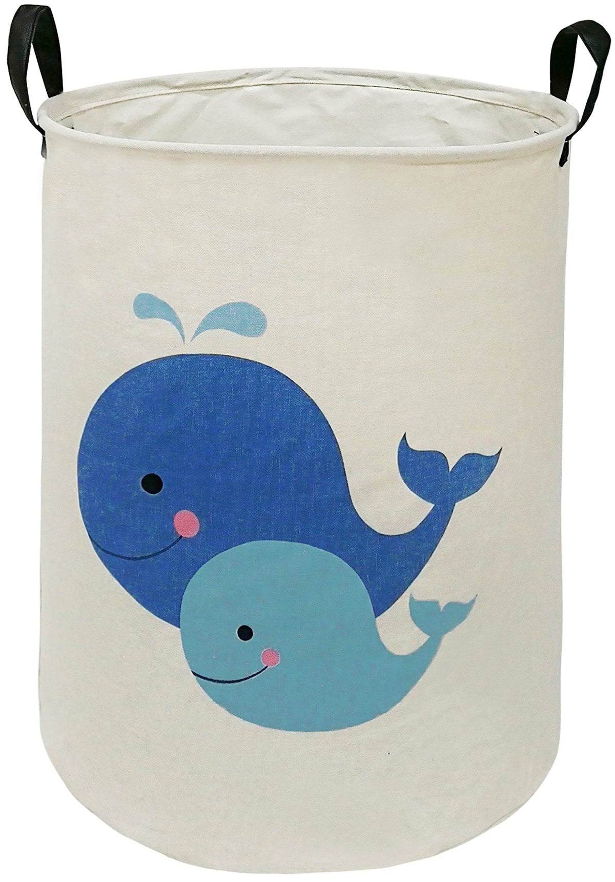 MAIZMZ Kids Hamper Baby Laundry Basket Gift Toy Box Storage Nursery Bins Waterproof Organizer Large Canvas Collapsible Chest for