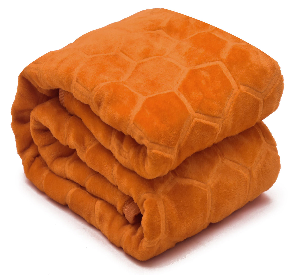 BENAVJI Mink Floral Embossed Super Soft AC Bed Velvet for Winter Blanket (Single, Gold)