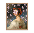 Poster Master Portrait of Auguste Strobl Painting Poster - Butterfly Print - Altered Art - Pop Art - Portrait Art - Gift for Him