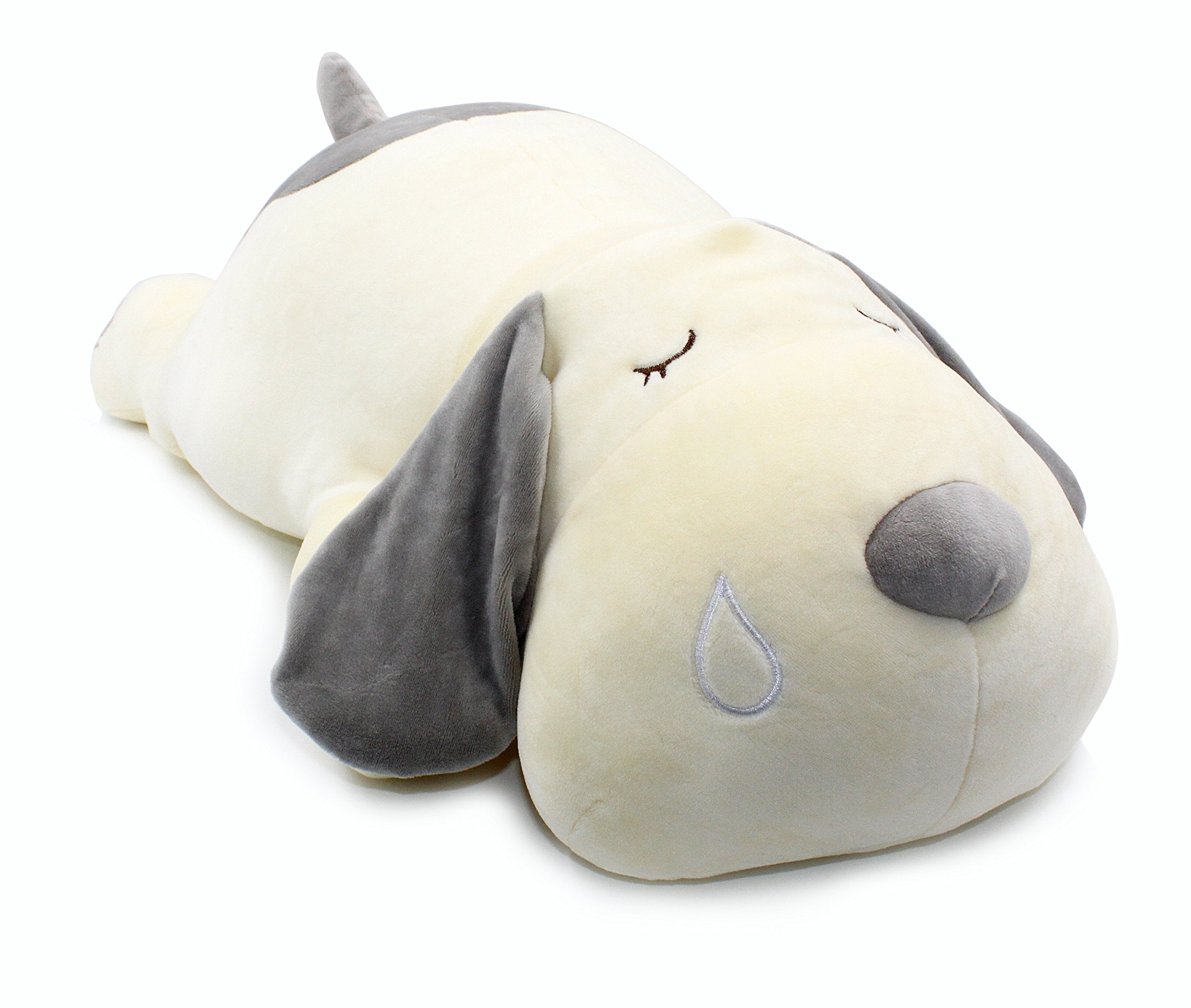 Vintoys Very Soft Dog Big Hugging Pillow Plush Puppy Stuffed Animals Gray 23.5