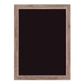 U Brands Magnetic Chalkboard, 18'X24', Rustic Wood Style Frame, Premium Matte Surface, Includes Marker