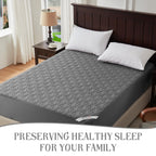 Bedlore Waterproof Mattress Protector, Twin Xl Size Mattress Pad With Deep Pocket 6''-18'' Depth, Soft & Breathable Dirt-Proof B