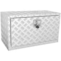 VEVOR Underbody Truck Box, 30''  17''  18'' Pickup Storage Box, Heavy Duty Aluminum Diamond Plate Tool Box with Lock and Keys, W