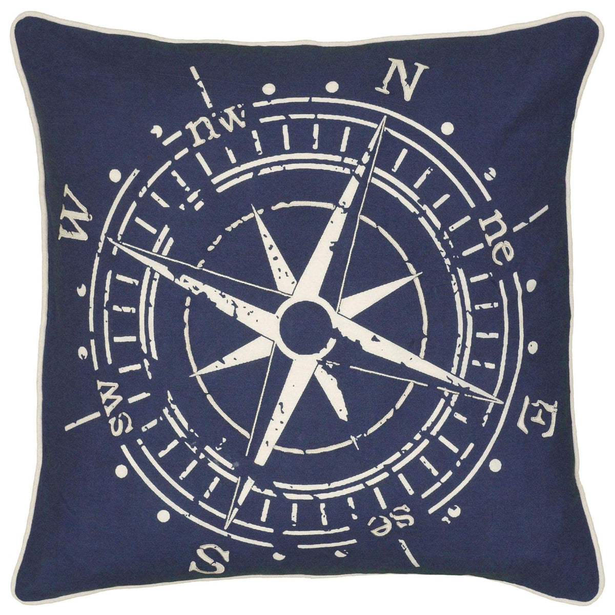Rizzy Home | T06392 | 18"x18" Black/Metallic Decorative Pillow | Down Fill