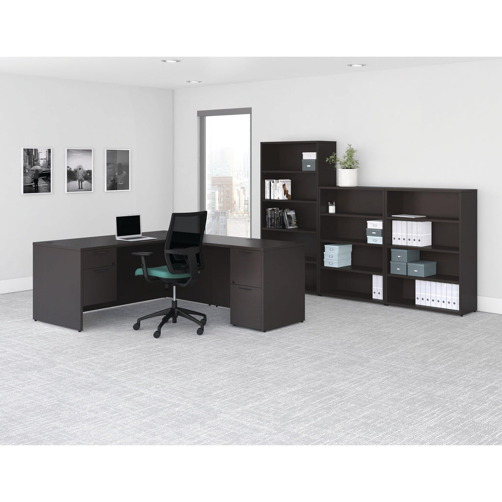 Lorell Llrph6639Es Prominence 2.0 Espresso Laminate Hutch