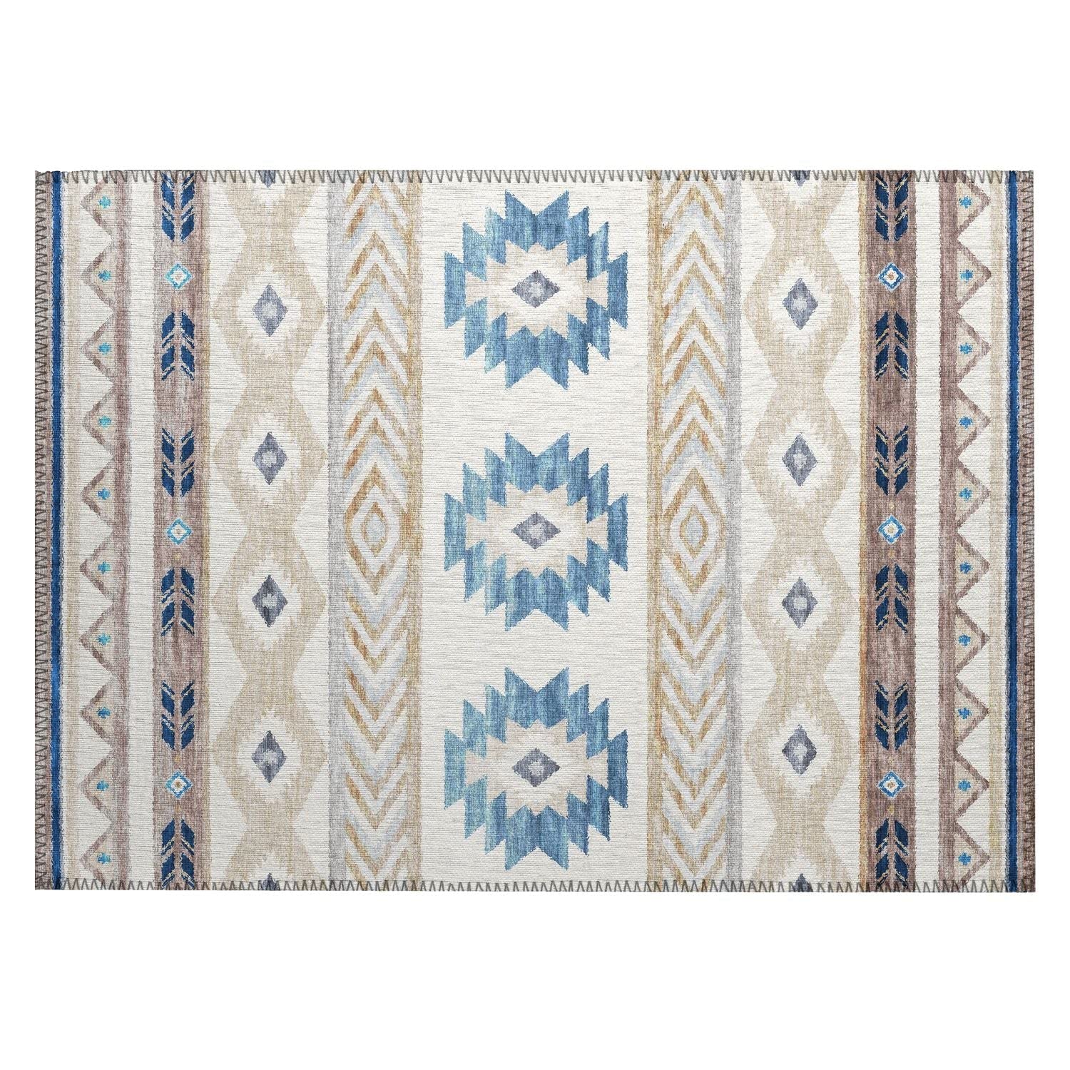 Phoenix Ph3 Ivory Southwestern Rug Rectangle 10' X 14'