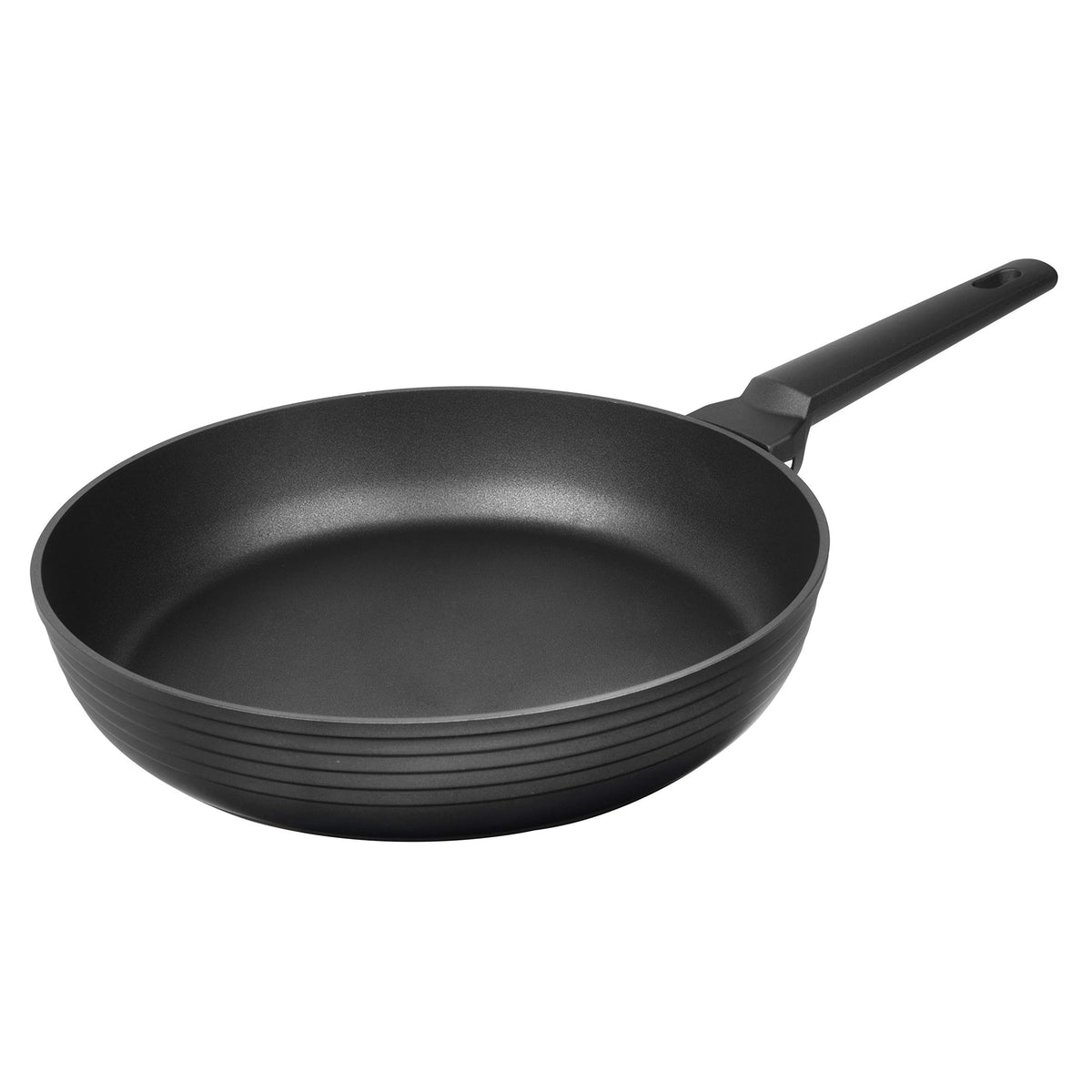 Masterpan Multi Skillet Nonstick Cast Aluminum Fry Pan, Nonstick Frying Pan Omelette Pan, 11inch, Black, Designer Series,