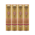 Gonesh - Extra Rich Scented Incense Sticks - Non-Toxic 10    Slow Burn Aromatic Sticks - Black Cherry - 80 Total - 4 Packs of 20