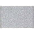 Seabreeze Sz10 Gray Coastal Rug Rectangle 9' X 12'