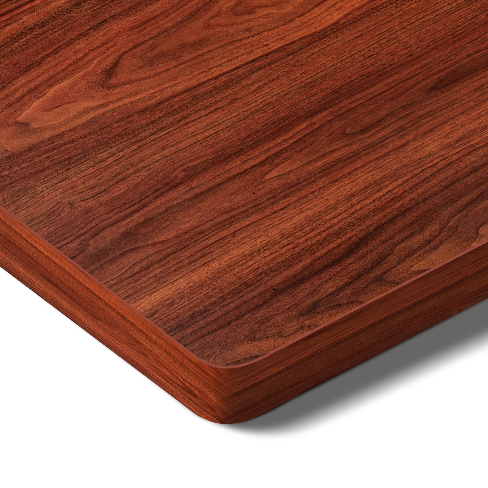 Sanodesk Whole-Piece Particle Board Table Top For Standing Desk And Home Office Desk Diy, 48X30X1 Inch Mahogany Desk Top