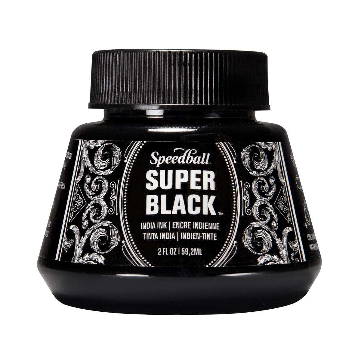 Speedball Super Black India Ink, 2-Ounce