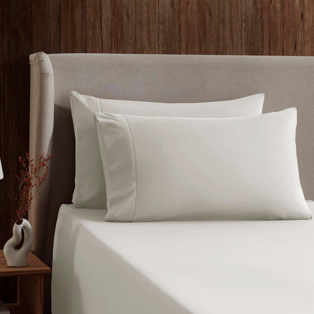 Nestl Cal King Size Sheets Set - 4 Piece California King Sheets, Deep Pocket, Hotel Luxury, Extra Soft, Breathable And Cooling, Off White Cal King Bed Sheets