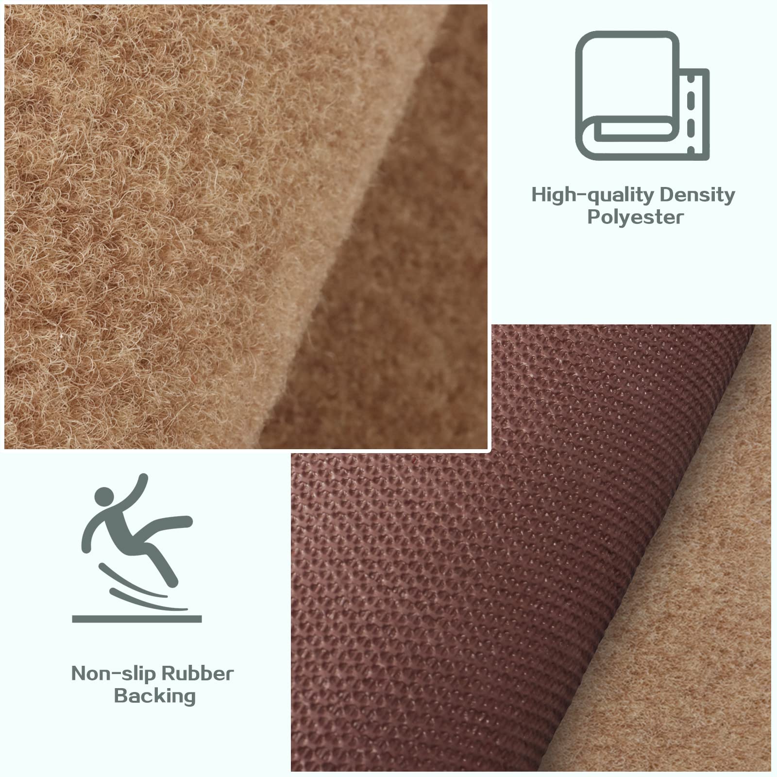 Custom Size Runner Rug 3 Ft X 29 Ft, Zgr 2-82Ft Carpet Runners Hallway Entryway Kitchen Garage Laundry Room Area Rugs With Non-S