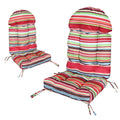 Mguio Adirondack Chair Cushions Set Of 2, Rocking Chair Cushions High Back, Thickened Patio Chair Pad For Indoor And Outdoor, 44
