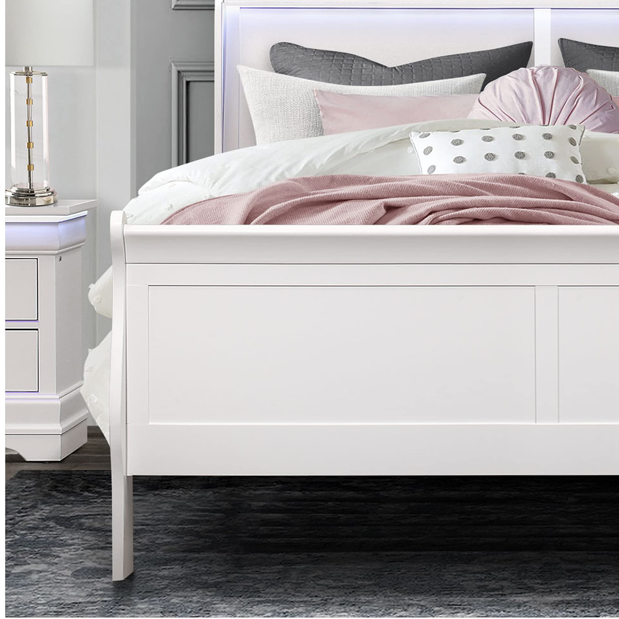 Global Furniture Usa Charlie White Full Bed