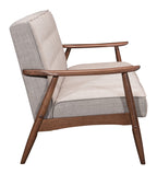 Zuo Rocky Sofa Putty