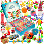 Christmas Advent Calendar 2024-24 Days Countdown Advent Calendars with Surprises Fidget Toys Bulk, Great Xmas Gifts for Kids, To