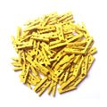 LWR CRAFTS Wooden Mini Clothespins 200 Per Pack 1 2.5cm (Yellow)