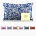 Mulberry Silk Pillowcase For Hair And Skin Standard Size Leopard Print Silk Pillow Cases With Zipper Soft Breathable Smooth Cool