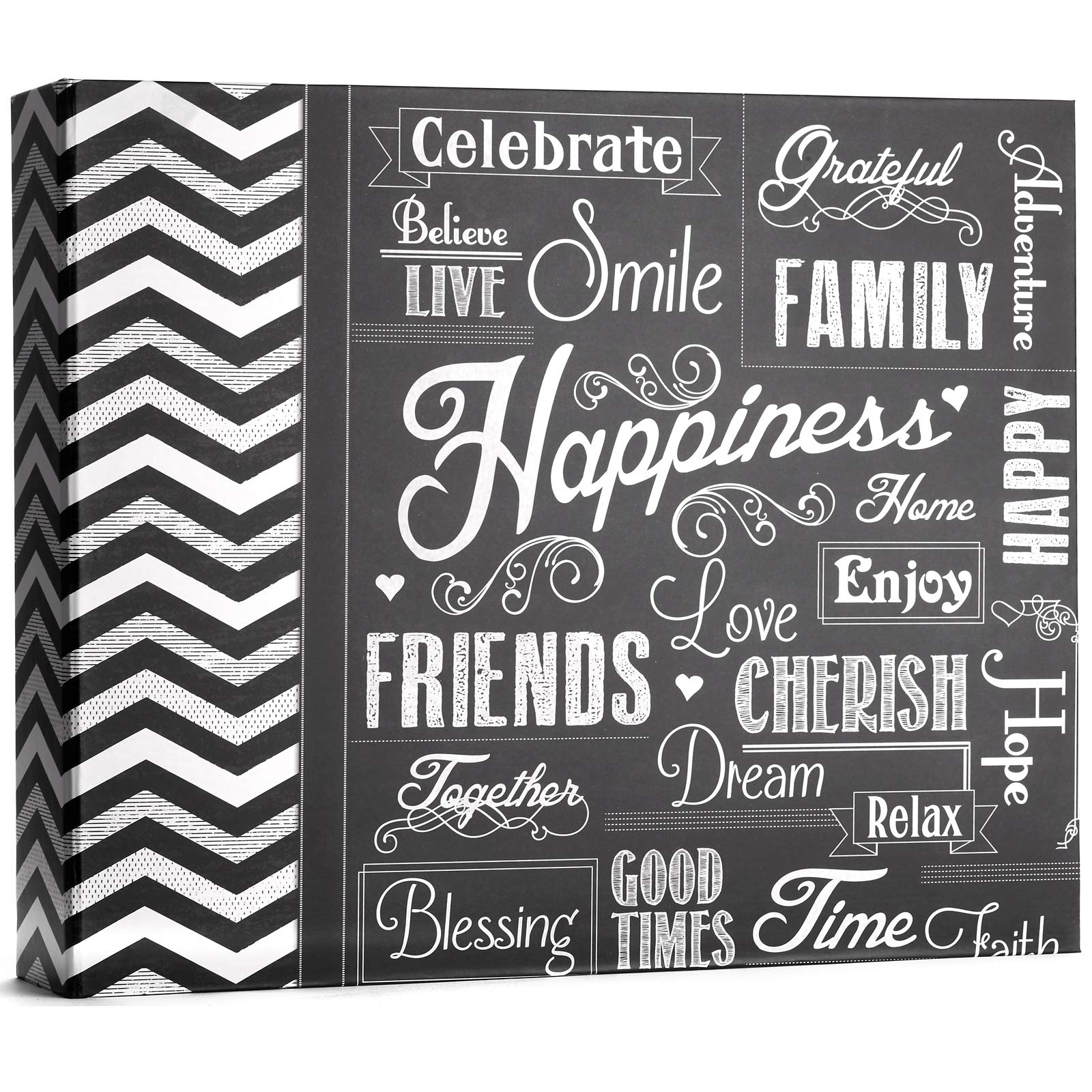 Pioneer Photo Albums T-12CHLK Happiness Photo Album 12 x 12 Inch