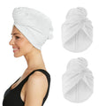 Turbie Twist Microfiber Hair Towel Wrap - for Women, Men & Kids - Travel & Bathroom Essential - Quick Dry Hair Turban for Drying