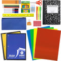 Trail Maker Bulk Elementary School Supply Kits, 12 Packs Of 45 Piece Wholesale School Supplies For Kids Includes Folders Noteboo