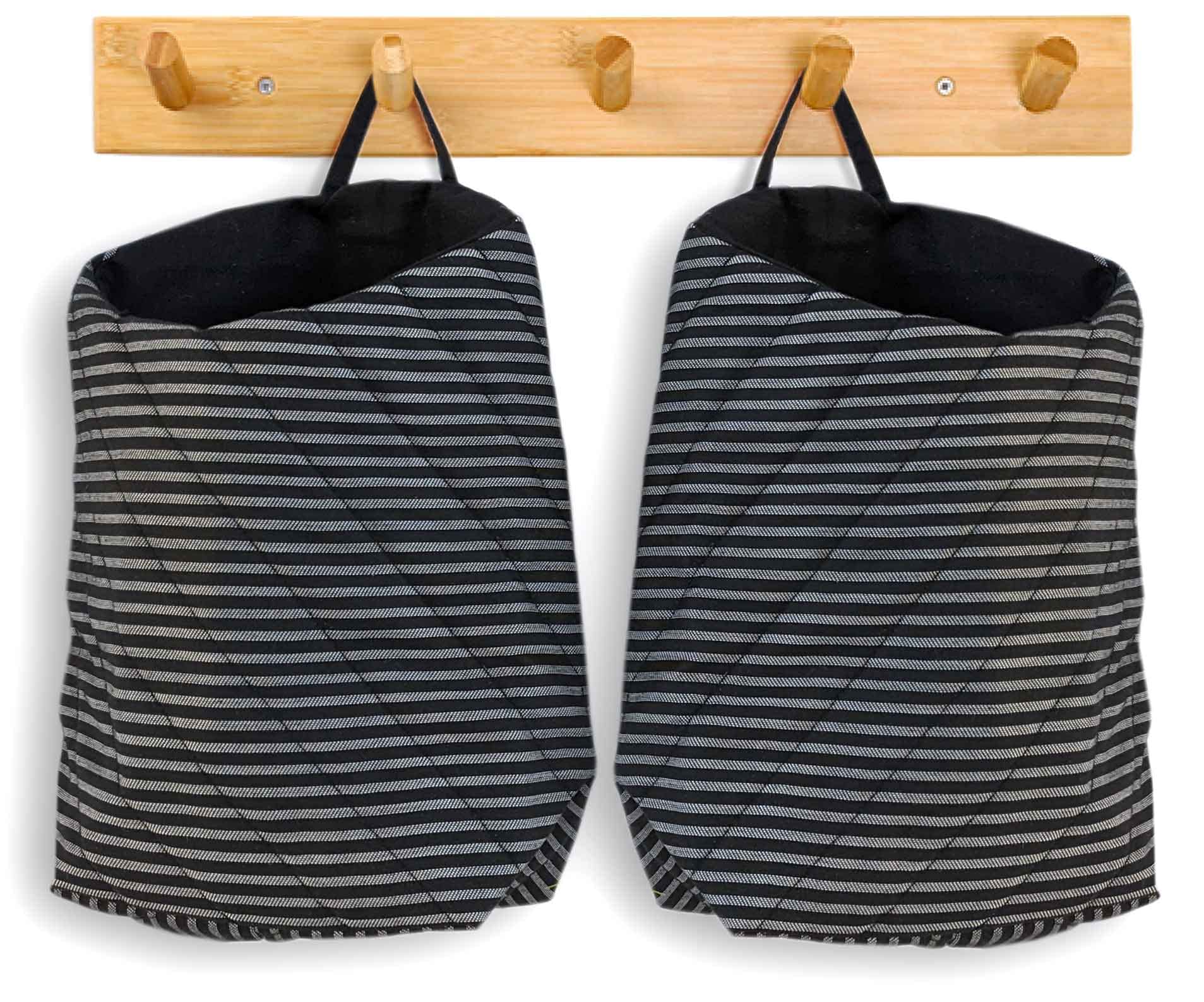 Pec Eco Friendly Fabric Pod | Cute Indoor Hanging Organizer For Home | Office | Kitchen | Hostel (Xl | Pack Of 2)