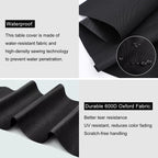 Sunico Outdoor Patio Table Cover Round, Waterproof Outdoor Patio Furniture Cover For Tables 48 Dia 4 H Inch