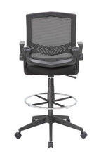 Boss Office Products Drafting Stool With, Black