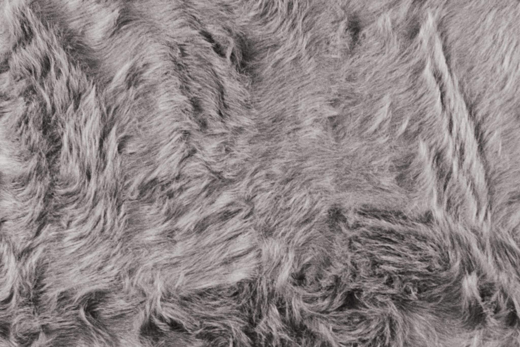 HomeRoots Decor 2-inch x 6-inch Gray Sheepskin Double - Area Rug