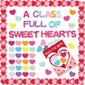 Valentine'S Day Love Heart Buletin Board Decrations Class Cut-Outs Pink Border Valtes Party Supplies Shool Classrom Wall Door De