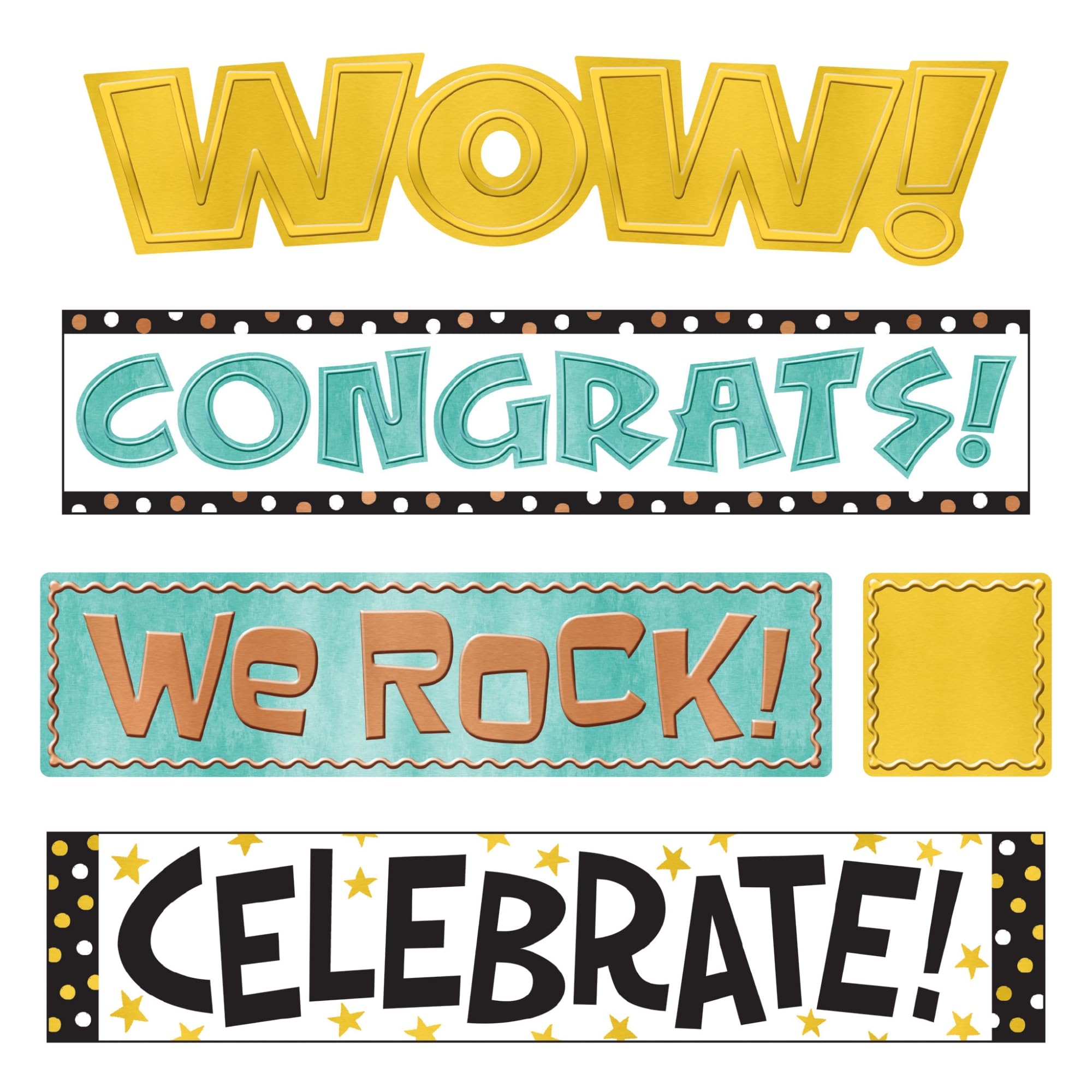 Trend I Heart Wipe-Off Mini Bulletin Board 9-Piece Set