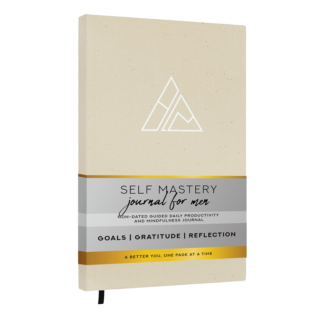 Self-Mastery Journal For Men - Gratitude Journal - 5 Minute Journal - Reflection Manifestation Journal For Mindfulness - Goal/Gu