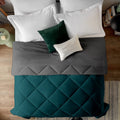 Edmund  Microfiber Duvet 600 Gsm Heavy Winter Reversible Comforter For King Size Bed Comforter (92 X 106) Inches  Winter 600