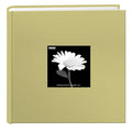 Fabric Frame Cover Photo Album 200 Pockets Hold 4x6 Photos, Soft Yellow