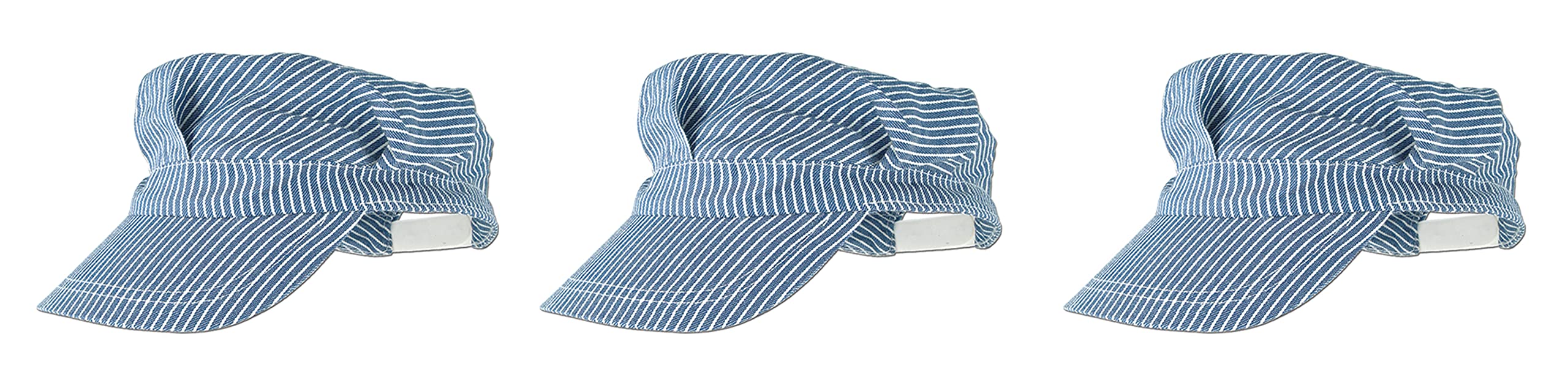 Beistle Train Engineer Hat -Blue Pack of 3