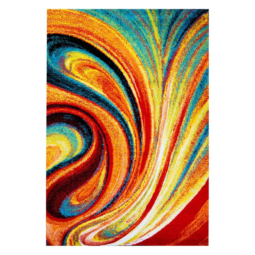 Home Dynamix Adja Modern Area Rug, Splash (710 x 102)