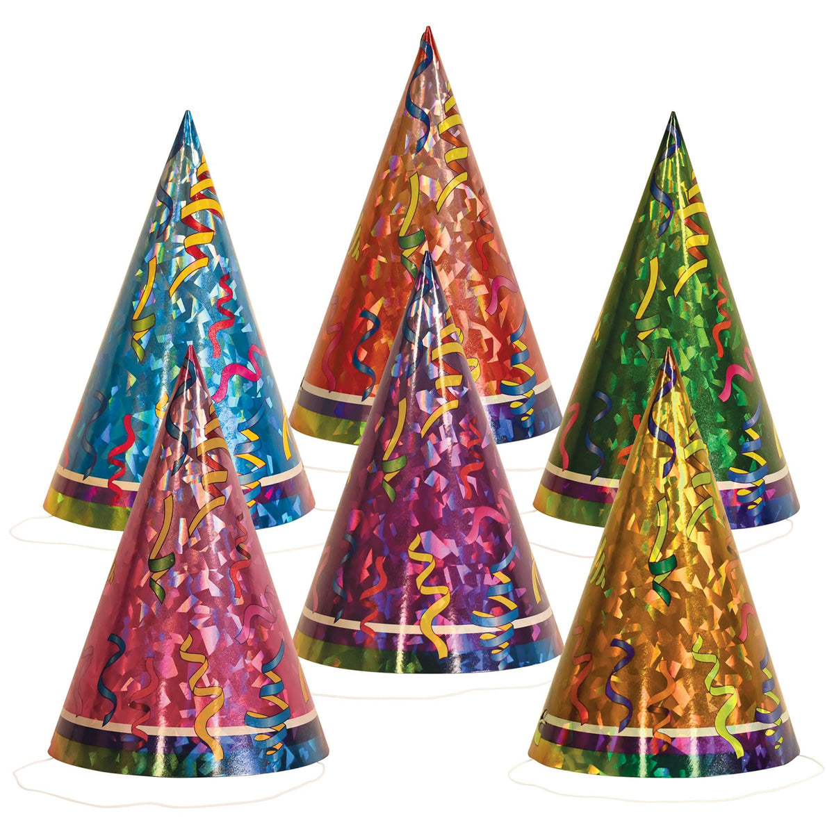 Prismatic Cone Hats