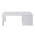 Ergode Coffee Table White High Gloss & Chrome