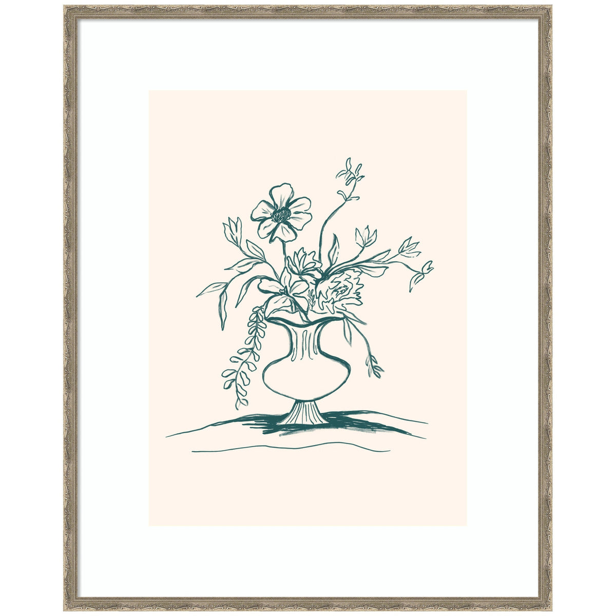 Framed Art Summer Stems by Kate Aurelia Holloway