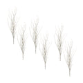 Bamboo Glitter Branch (Set Of 6)